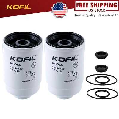 2x-TP3018 Fuel Filter for Chevrolet for Silverado GMC Sierra Savana 2500/3500 HD - Image 1 of 4