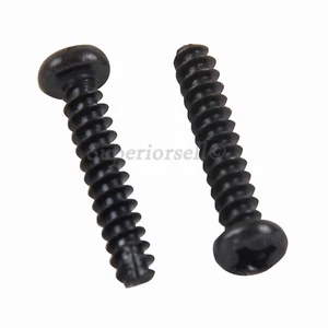 Acciaio Zincato Nero - Viti Autofilettanti Phillips Testa Padella M2 M2,3 M2,6 M3 - Foto 1 di 5