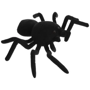 Spider Plush Toy Spiders Cute Pillow Stuffed Animal Black - Picture 1 of 12