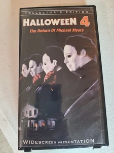 Halloween 4 The Return Of Michael Myers Collectors Edition VHS Clamshell Case - Picture 1 of 8