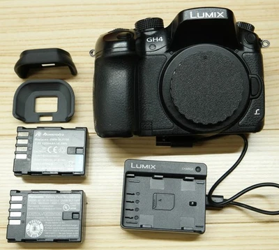 Cámara digital Panasonic Lumix DMC-GH4 16 MP 4K micro cuatro tercios sin espejo Foto 1 de 4