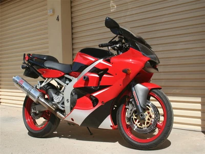 Carenado rojo de inyección FSA apto para Kawasaki 2000 2001 2002 ZX6R ZX-6R z017 Foto 1 de 4