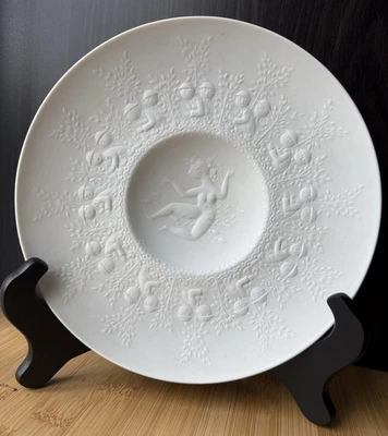 Plato Rosenthal cuenco Björn Wiinblad Studio línea blanco galleta porcelana  Foto 1 de 4