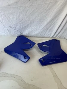 2000-2004 Suzuki DRZ400S DRZ 400 Mid Side Fairings Blue Panel Set 00 01 02 03 04 - Picture 1 of 20