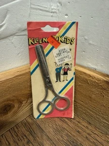Kleencut Kids 4.5” Children’s Scissors Forged Steel Blunt Tip Vintage USA NOS - Picture 1 of 4