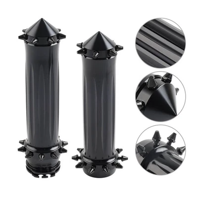 Spikes 1'' Motorrad Handgriffe Lenker für Harley Touring Dyna Softail G - Image 1 of 4