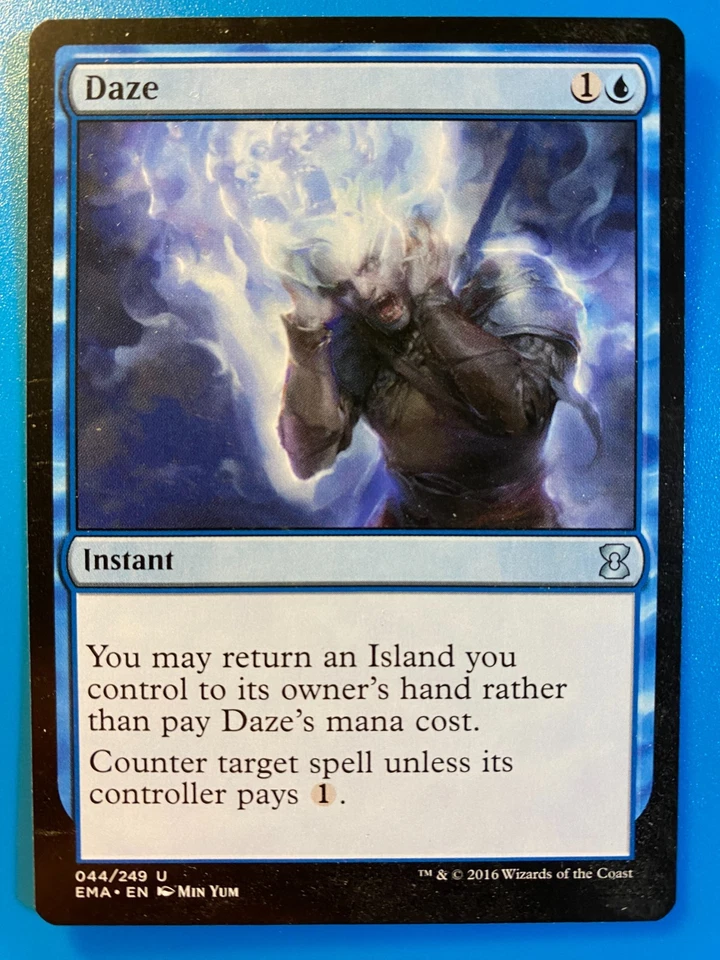 MTG 1x Daze # 44 Eternal Masters Legacy Pauper Magic the Gathering Card x1 NM - Image 1 of 1