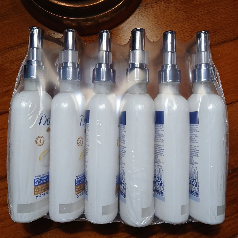 NUEVO PAQUETE DE 6 Jabón Corporal Cuidado Hidratante Dove PRO 8,11 oz/240 ml  Foto 1 de 4