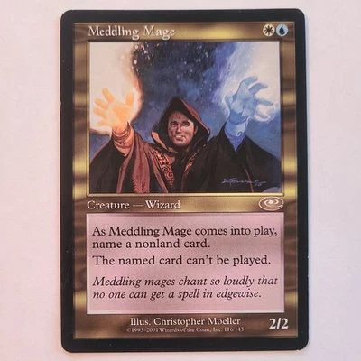 Meddling Mage Planeshift - MTG Magic the Gathering - Image 1 of 2
