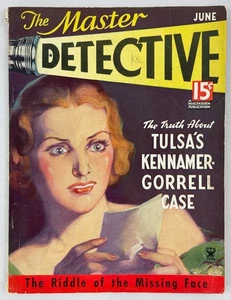The Master Detective Magazine, June 1935, Vintage True Crime Stories, Pulp - Picture 1 of 5