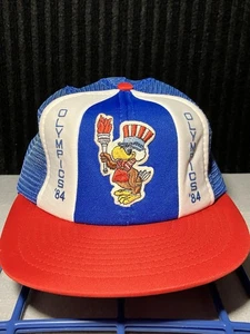 Mütze Olympische Sommerspiele 1984 Los Angeles Sam The Eagle USA Snapback Vintage - Bild 1 von 9