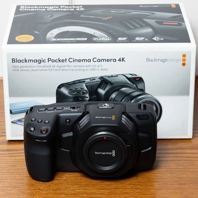 【Near Mint】Blackmagic Design Pocket Cinema Camera 4K Micro four thirds mount - Image 1 of 4