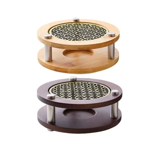 Teapot Warmer Stable Gift with Candle Base Accessory Elegant Home Decorative - Picture 1 of 14