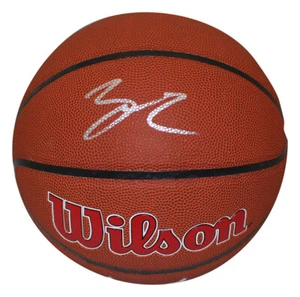 Lonzo Ball Autographed/Signed Wilson Chicago Bulls Basketball FAN 36116 - Picture 1 of 3