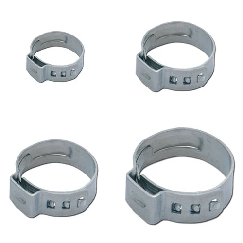 OETIKER 1-Ohr Schlauchklemme aus Edelstahl für AFG-Verschraubungen (VPE = 5 Schellen)