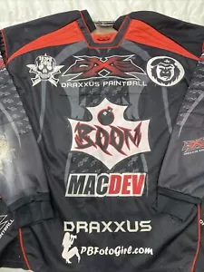 Draxxus Paintball Jersey Padded XXL - Team Boom - Gerhard - MacDev - Picture 1 of 11