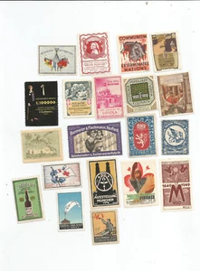 selection of 20 cinderella stamps D24 - Picture 1 of 1