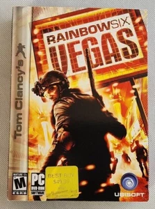 Tom Clancy's - Rainbow Six Vegas (PC DVD-ROM, 2006) W/ Slip Cover, Inserts Game - Picture 1 of 6