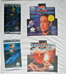 B5 Babylon 5 CCG Premiere & Deluxe Edition complete sets with promos, unplayed - Picture 1 of 19