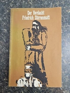 Der Verdacht Friedrich Dürrenmatt 1964 - English / German Notes Through Out - Picture 1 of 24