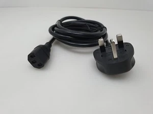 Para SAMSUNG QE65S93DATXXU 65" TV Cable de alimentación Cable de alimentación de CA Enchufe Reino Unido 2m - Imagen 1 de 5