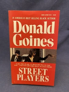 1973 PB Donald Goines STREET PLAYERS Holloway House Paperback Vintage - Imagen 1 de 8