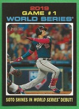 2020 Topps Heritage Championship and World Series Complete Your Set - U Pick