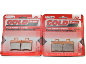 Goldfren Brake Pads Front For Quadro 350 S 2013-2015 - Picture 1 of 2