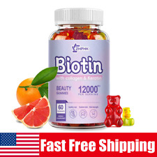 Premium Biotin Collagen Gummies for Joints, Wrinkles, Hair, Skin, Nails 60 Gummy