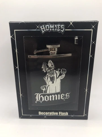 Vintage Neca Homies Decorative  Flask From 2004 Cover