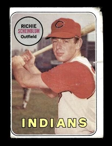 1969 Topps #479 Richie Scheinblum PR Estado - Imagen 1 de 2