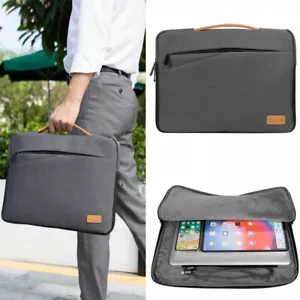 Gray Nylon Soft Laptop Protective Case For 13" iPad Pro 12.9 / Macbook Pro 13 - Picture 1 of 11