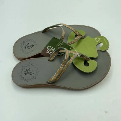 Sandalia Chanclas Chaco Abbey Collegiate Sun Para Mujer Talla 5 M J106416  Foto 1 de 4