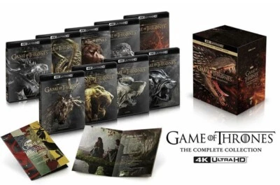 Game of Thrones: The Complete Series Collection Set (Blu-ray 4K UHD) NEW - Image 1 of 4