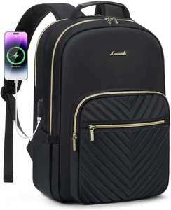 Laptop Backpack for Women 17.3 Inch,Cute Womens Travel Backpack Purse,Profession - Picture 1 of 7