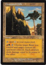 Contested Cliffs *Rare* Magic MtG x1 Onslaught SP