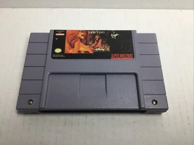 SNES The Lion King Super Nintendo Entertainment System, 1994 - Image 1 of 3