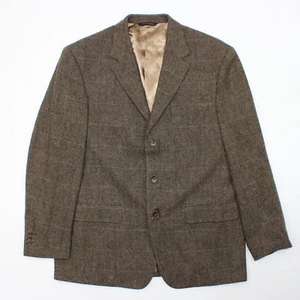 Banana Republic Mens Blazer Sport Coat Casual Button Jacket Size 40S Tweed Suit - Picture 1 of 10