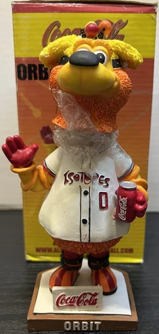 2006 Albuquerque Isotopes Orbit Mascot Collector’s Series Bobblehead Cover