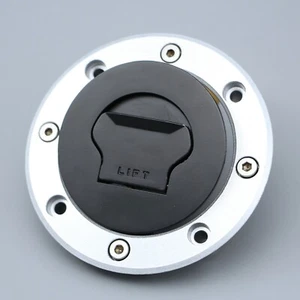 Fuel Gas Tank Cap w/ 2 Keys Fit For SUZUKI GSX400 GSX1400 GSXR600/750/1000 - Bild 1 von 2
