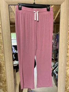 Zella Rose Pink Athletic Flowy Pants- Size Large (10/12) - Picture 1 of 4