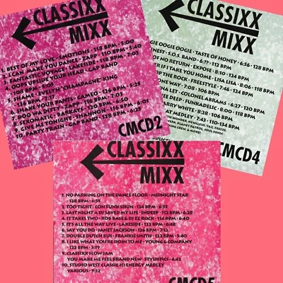 Classixx Mixx Cameron Paul DJ Remix Service CDs Issues # 2,4 & SEALED - Bild 1 von 4