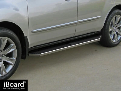 APS Premium 6" degraus laterais polidos ajuste 09-15 Honda Pilot Acura MDX - Imagem 1 de 4