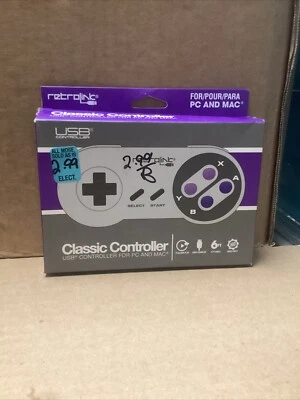 Controlador Retrolink Classic USB para PC y Mac SNES Foto 1 de 2