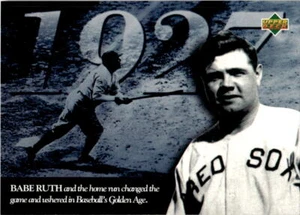 1994 Upper Deck All-Time Heroes #110 Babe Ruth - Picture 1 of 2