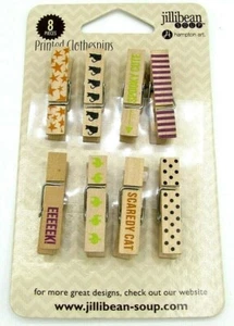 Halloween Mini Holz Wäscheklammern Jillibean Suppe - Bild 1 von 3