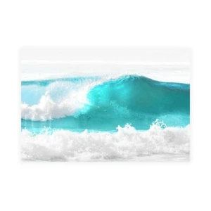 Impresión sobre lienzo sobre papel póster o imagen Olsen Maggie Aqua Wave I - Imagen 1 de 2