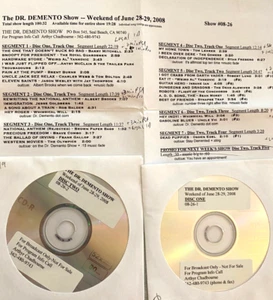 6/28/08 DR DEMENTO's JULY 4: ALBERT BROOKS, FRANK GALLOP, STAN FREBERG,UNCLE VIC - Picture 1 of 1