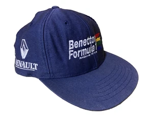 Gorra Benetton Formula 1 Racing Team Renault Talla Única Snapback Vintage Años 90 - Imagen 1 de 13
