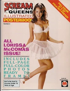 SCREAM QUEENS ILLUSTRATED POSTERBOOK~1998~#4~MORE OF WHAT YOU'RE LOOKING FOR!~ - Picture 1 of 11